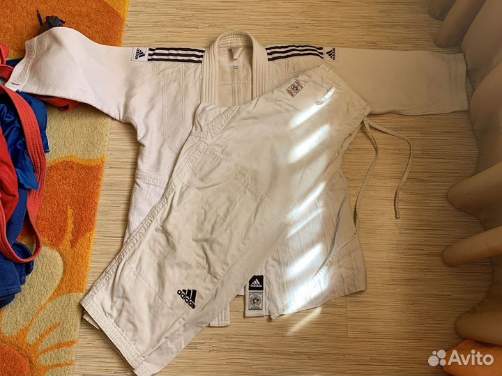 Кимоно adidas 160 белое