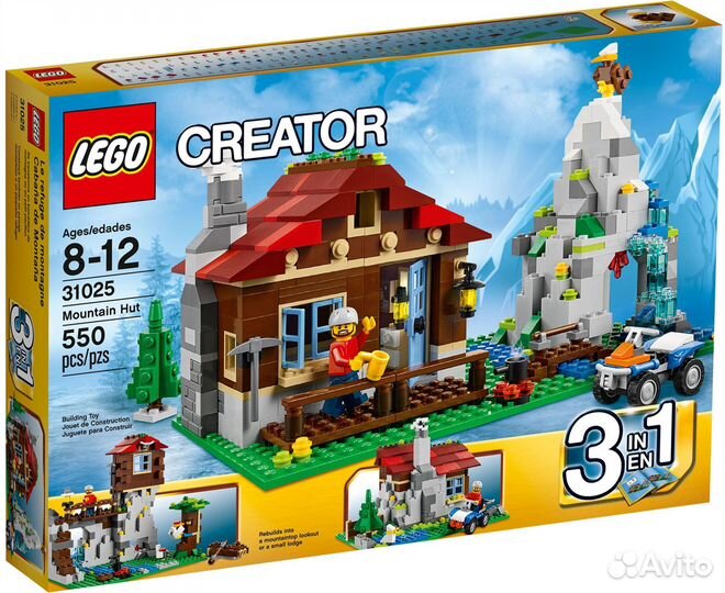 Новые Lego Creator 3в1