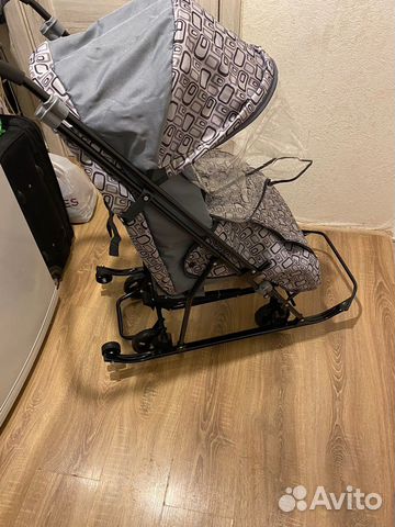 Детские санки коляска