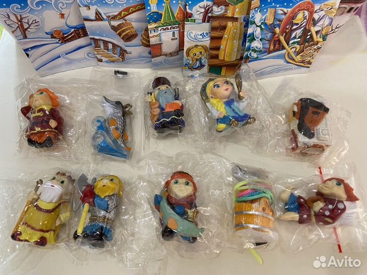 Киндер ландрин. Серии