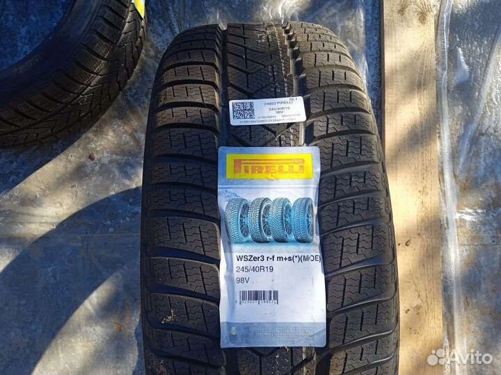 Pirelli Winter Sottozero 3 245/40 R19 и 275/35 R19