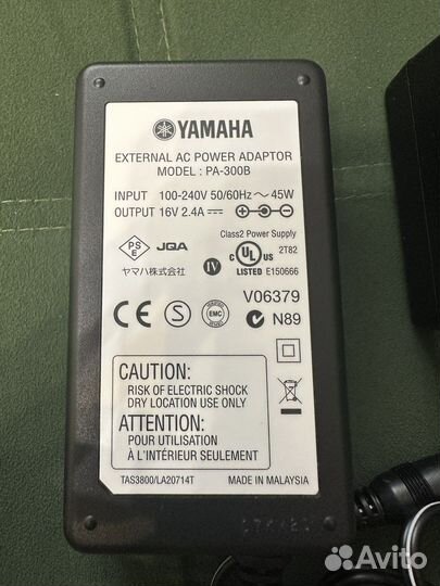 Адаптер питания для синтезатора