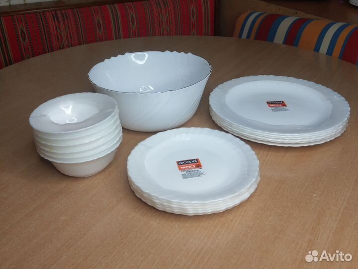 Посуда новая 19шт, набор для сервировки суши