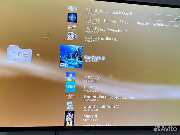 Sony PS3 прошитая