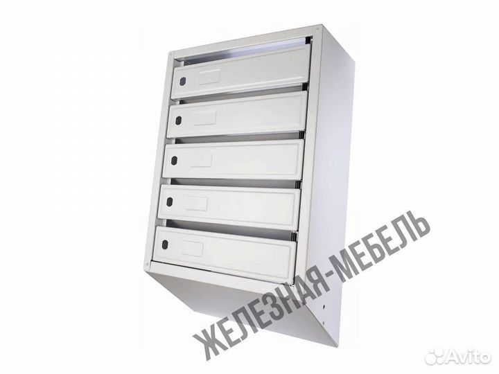 Почтовый ящик для подъезда пм 5 секций