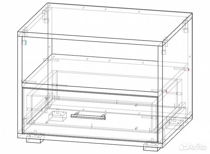 Тумба прикроватная в рассрочку