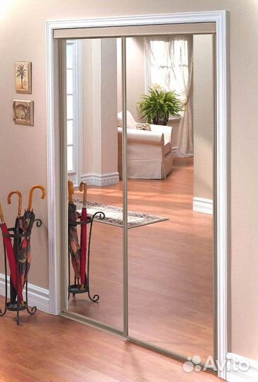 Стеклянная перегородка