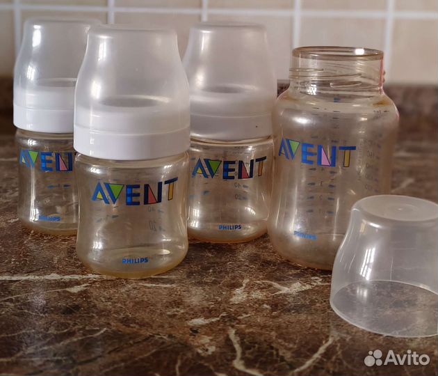 Бутылочки для кормления avent