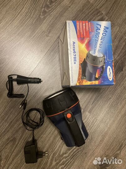 Фонарь б/у галогенный космос