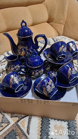 Сервиз кофейный фарфор японский eagle