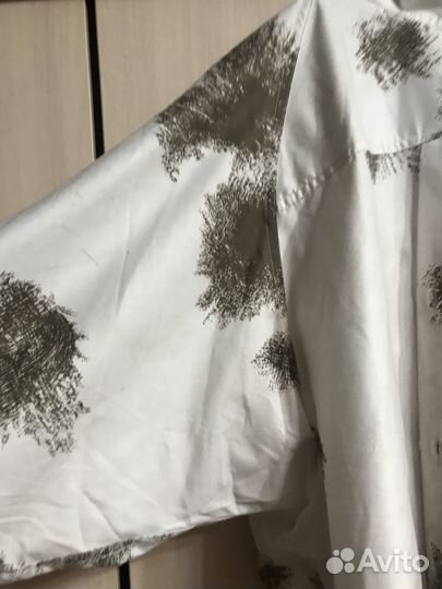 Белый маскировочный халат мираж