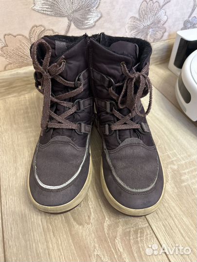 Ботинки зимние для девочки Ecco Solice