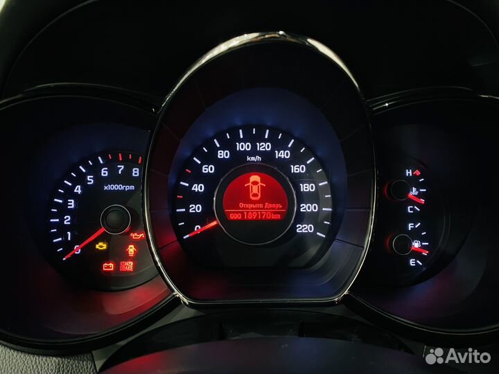 Kia Rio 1.6 МТ, 2013, 189 187 км