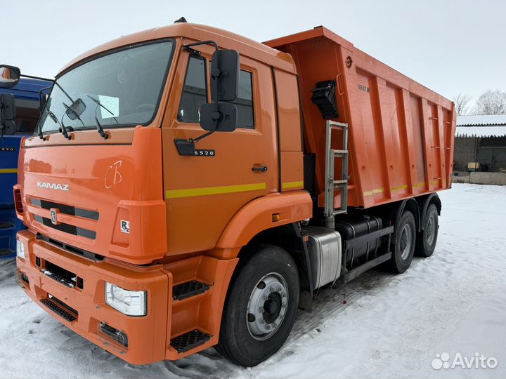 Самосвал 20 м³ КАМАЗ 6520, 2023