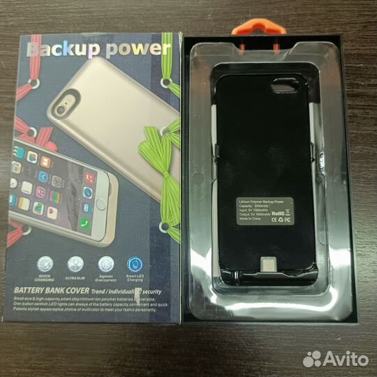 Чехол повербанк для iPhone 5C/5G/5S 3000mAh