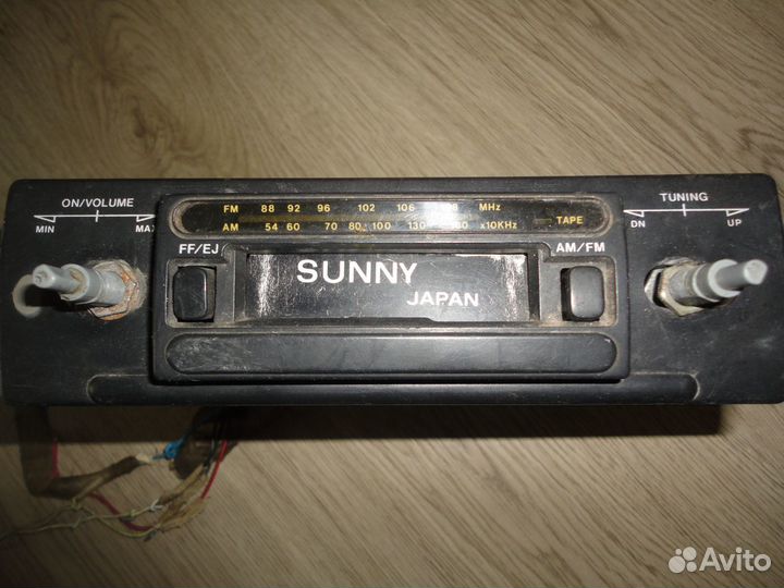 Автомагнитолла sunny Япония