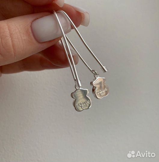 Tous серьги и кулон с аметистом в наличии