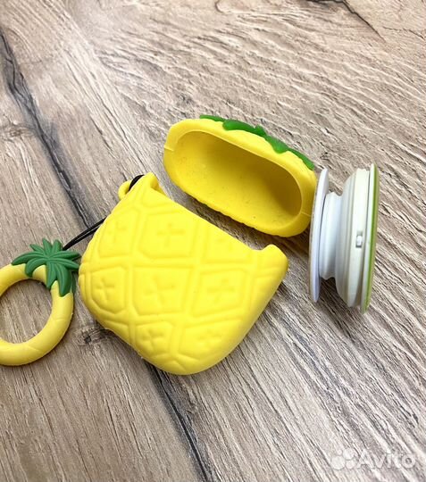 Чехол для наушников + держатель PopSocket