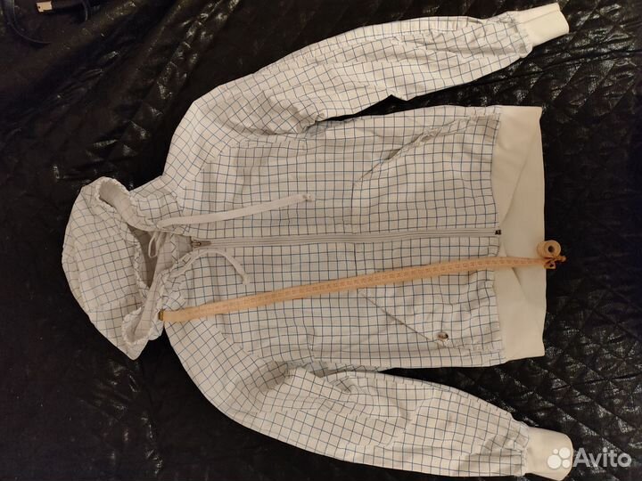 Ветровка белая школьная