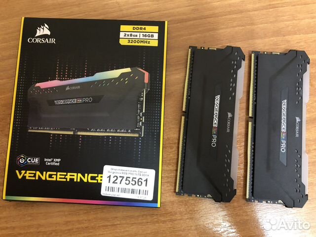 Corsair Vengeance RGB PRO 16gb 3200MHz