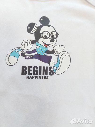 Боди с коротким рукавом Disney 86-92