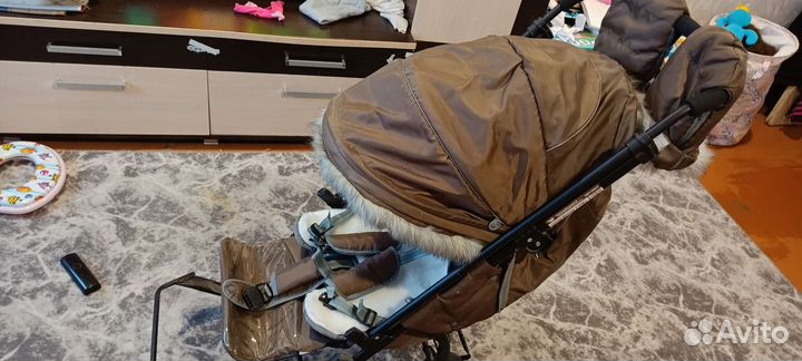 Санки коляска ника 7 5sk