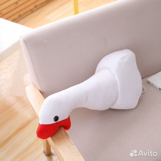 Шапка-гусь с кольцами/реквизит для аниматоров