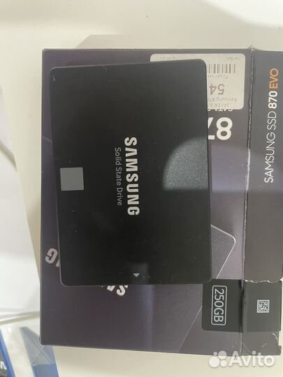 Ssd Samsung 870 evo 250gb