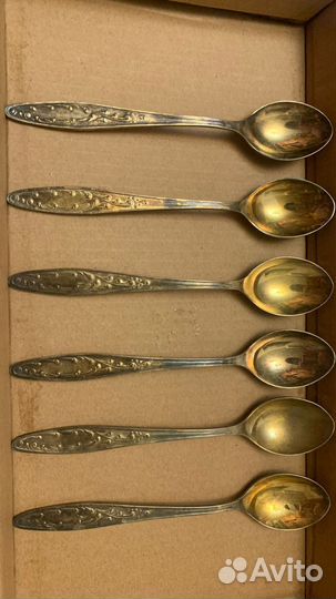 Чайные ложки мельхиор