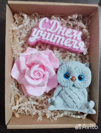 Мыло ручной работы ко дню учителя