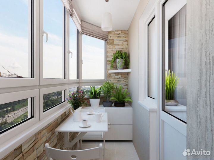 Ремонт балконов и лоджий под ключ