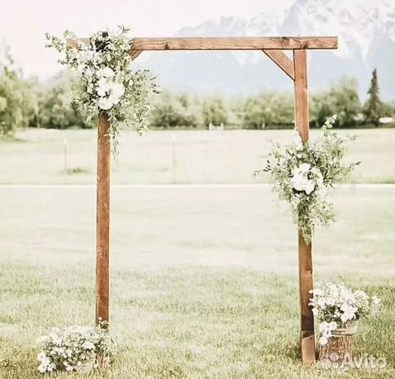 Аренда свадебного декора арка/выездная регистрация