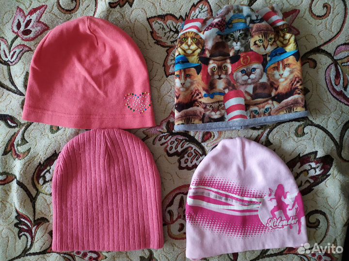 Шапки на девочку до 2.5 лет