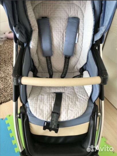 Коляска Baby Design Dotty Denim 2 в 1