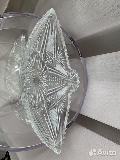 Хрустальная ваза/салатник