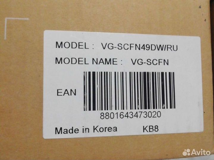 Фирменная рамка для tv Samsung 49''