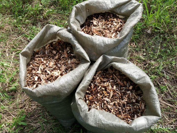 Щепа, мульча