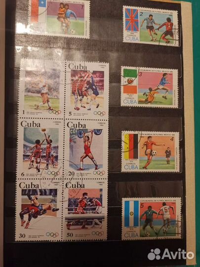 Марки разных стран