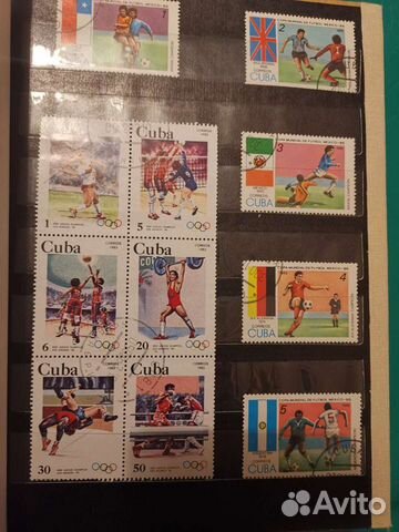 Марки разных стран