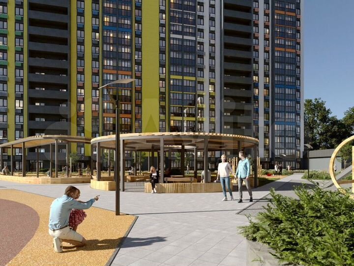 2-к. квартира, 58,6 м², 10/16 эт.