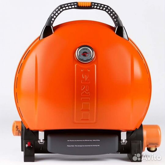 Газовый гриль O-grill 800T orange + адаптер А