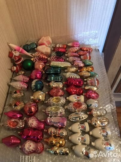 Елочные игрушки СССР