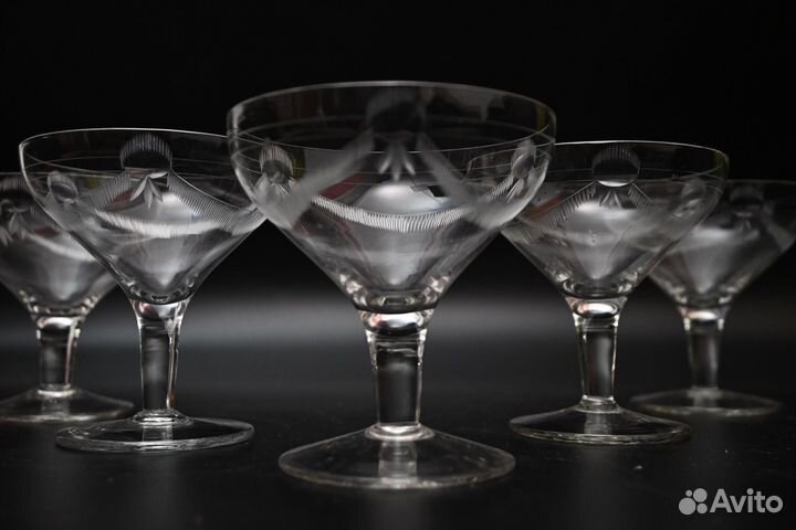 Фужеры- креманки. Европа. Модерн