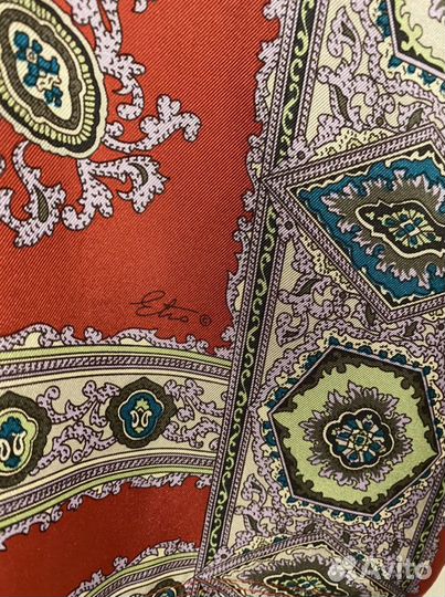 Платье Etro в платочном стиле шелк оригигал