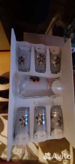 Наборы: графины, штофы со стаканами