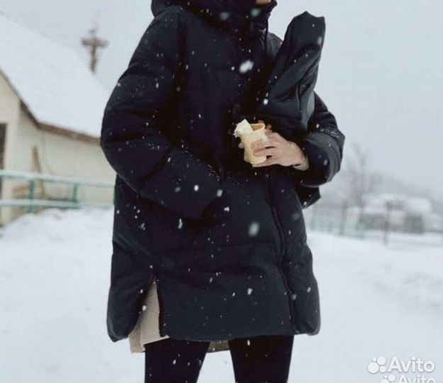 Пуховик женский zara