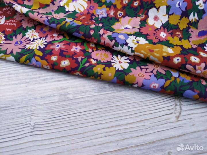 Ткань ситец, штапель, бязь, сатин, лен