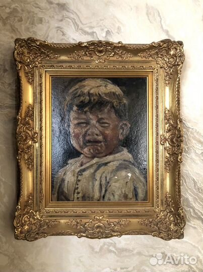 Картина на картоне