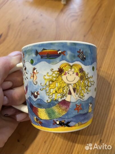 Lesser & Pavey фарфоровая кружка русалочка