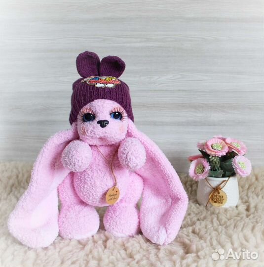 Вязаная зайка